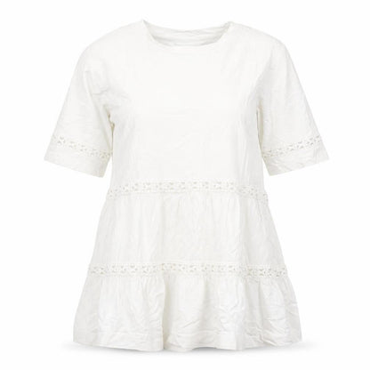 Womens UK Size 8 ASOS White Basic T-Shirt