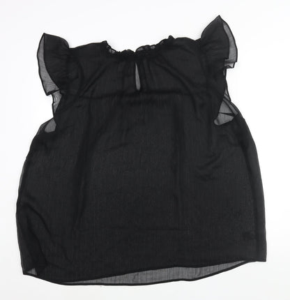 Womens UK Size 18 Torrid Black Basic Blouse