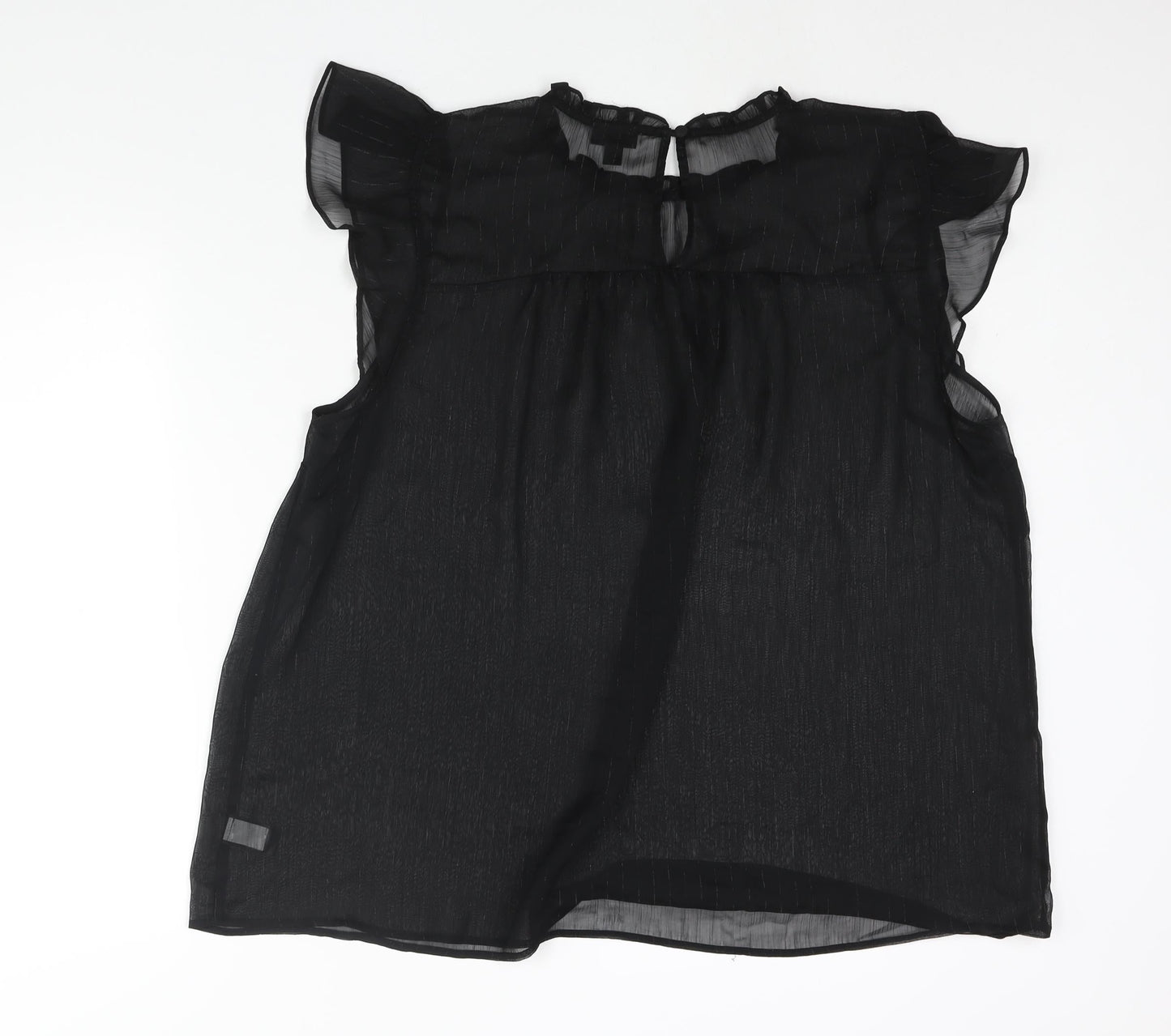 Womens UK Size 18 Torrid Black Basic Blouse