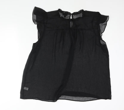 Womens UK Size 18 Torrid Black Basic Blouse