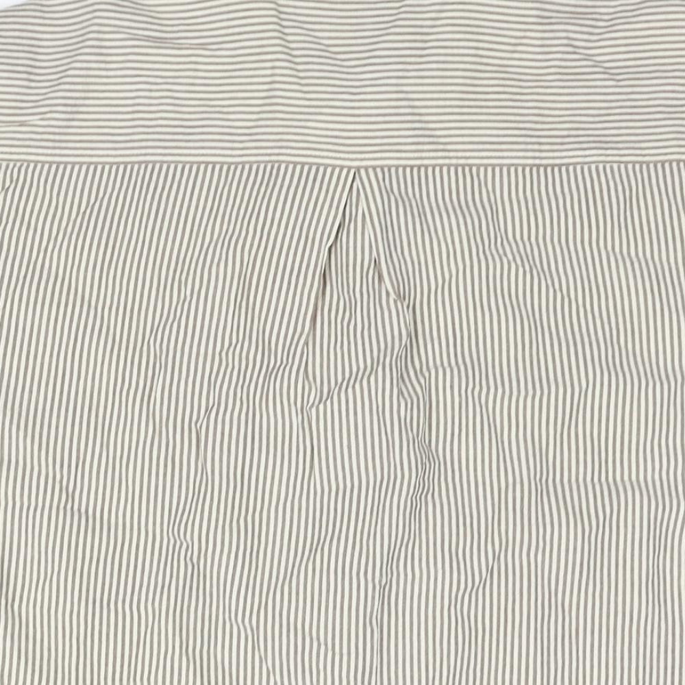 Womens UK Size 22 Marks and Spencer Beige Basic Blouse