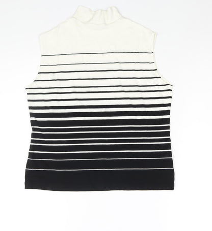 Womens UK Size 18 Marks and Spencer Black Camisole Blouse