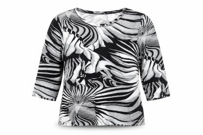 Womens UK Size 18 Gelco Grey Basic Blouse