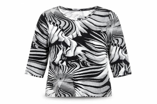 Womens UK Size 18 Gelco Grey Basic Blouse