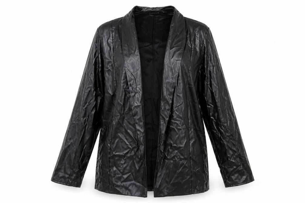 Womens UK Size 12 PRETTYLITTLETHING Black Jacket