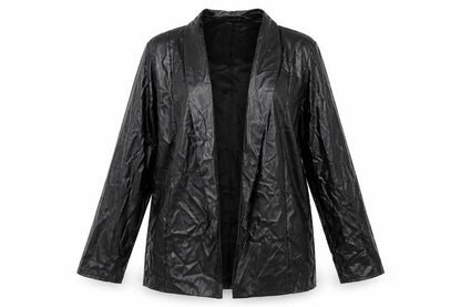 Womens UK Size 12 PRETTYLITTLETHING Black Jacket