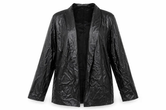 Womens UK Size 12 PRETTYLITTLETHING Black Jacket