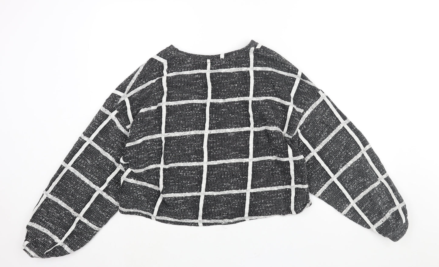Womens UK Size L New Look Black Pullover Jumper