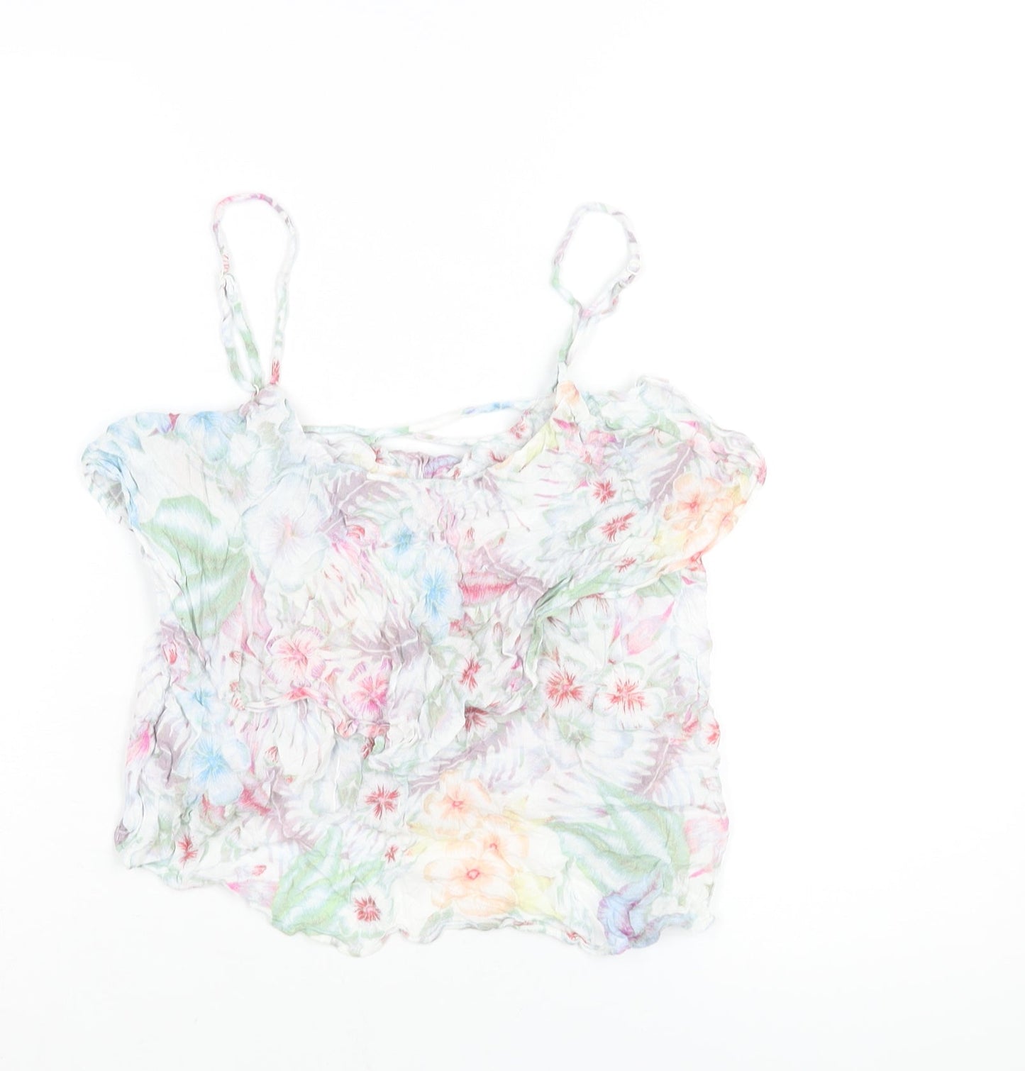 Womens UK Size M American Eagle Outfitters Multicoloured Camisole Blouse