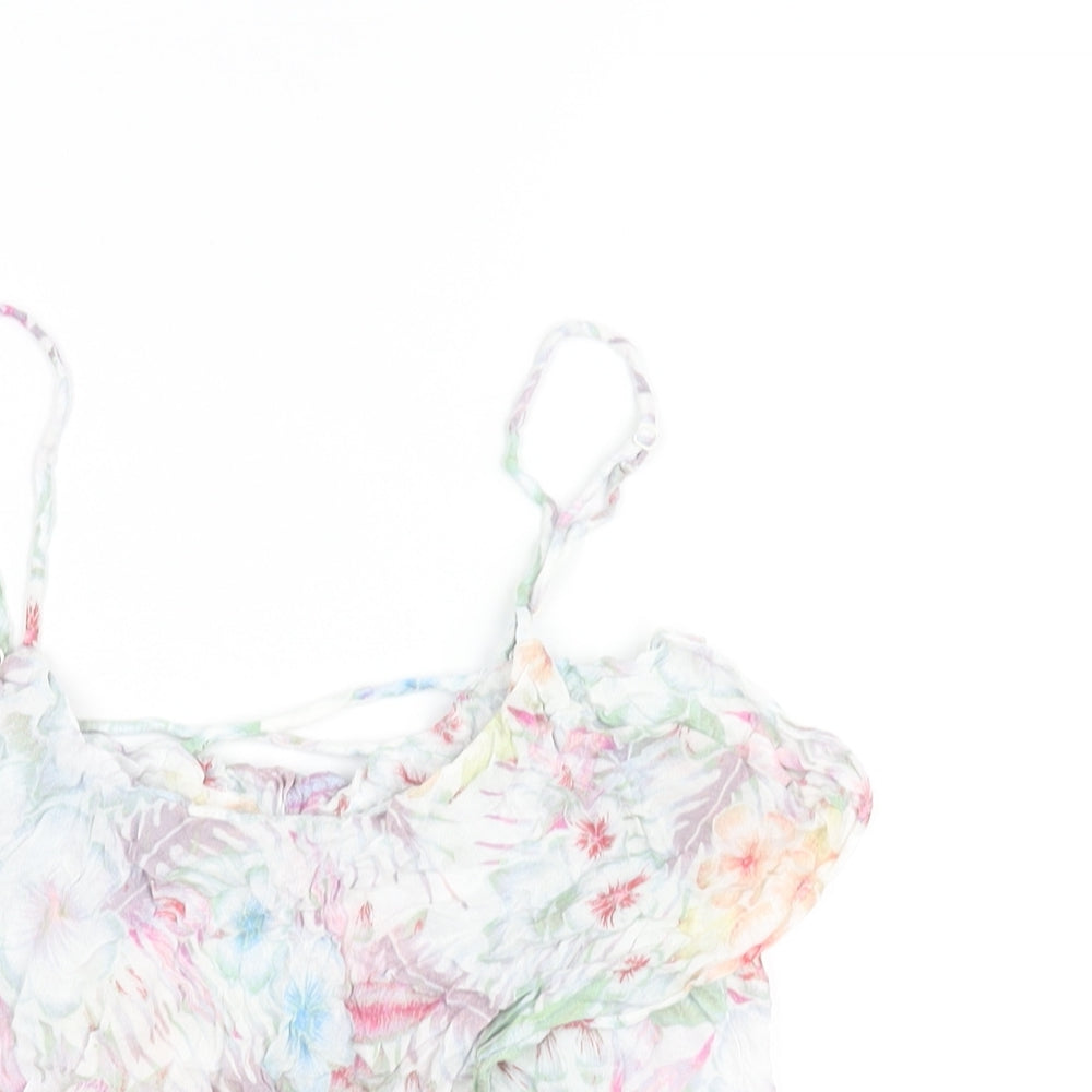 Womens UK Size M American Eagle Outfitters Multicoloured Camisole Blouse