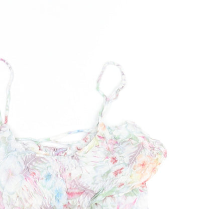 Womens UK Size M American Eagle Outfitters Multicoloured Camisole Blouse