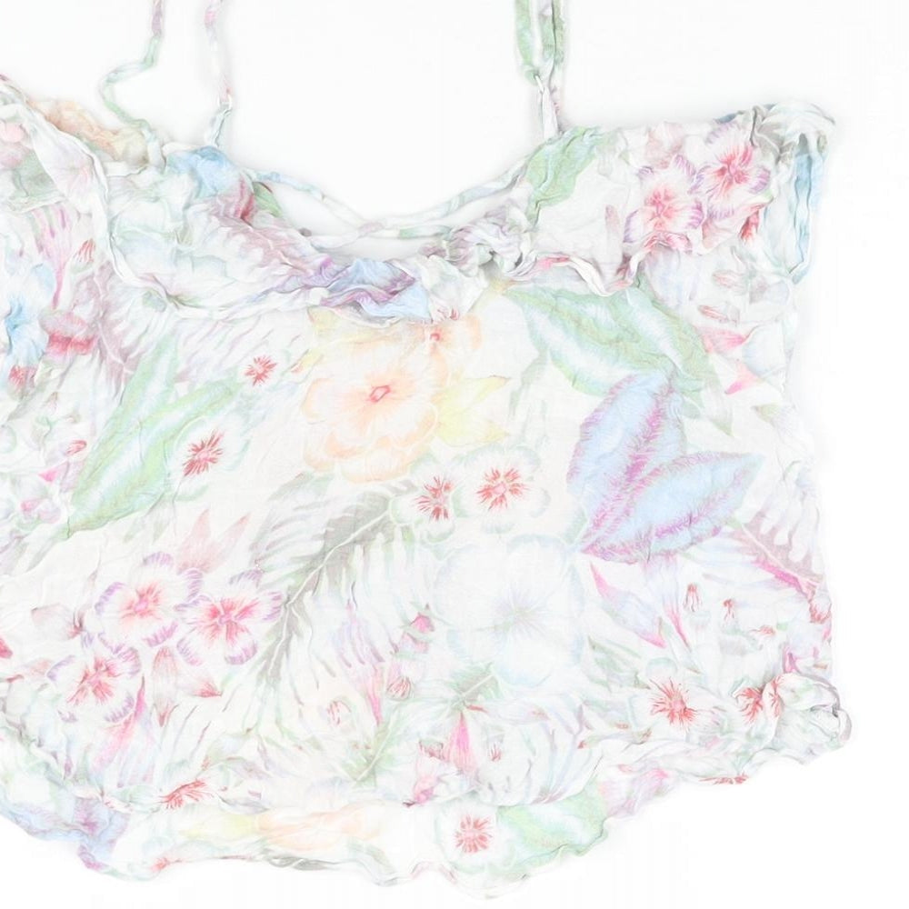 Womens UK Size M American Eagle Outfitters Multicoloured Camisole Blouse