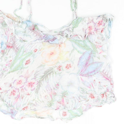 Womens UK Size M American Eagle Outfitters Multicoloured Camisole Blouse