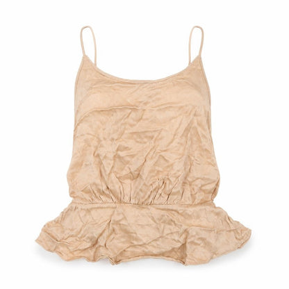 Womens UK Size M Zara Pink Camisole Blouse