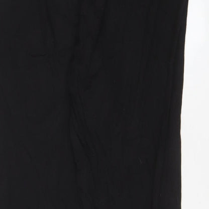 Womens UK Size S H&M Regular Fit  Black Trousers