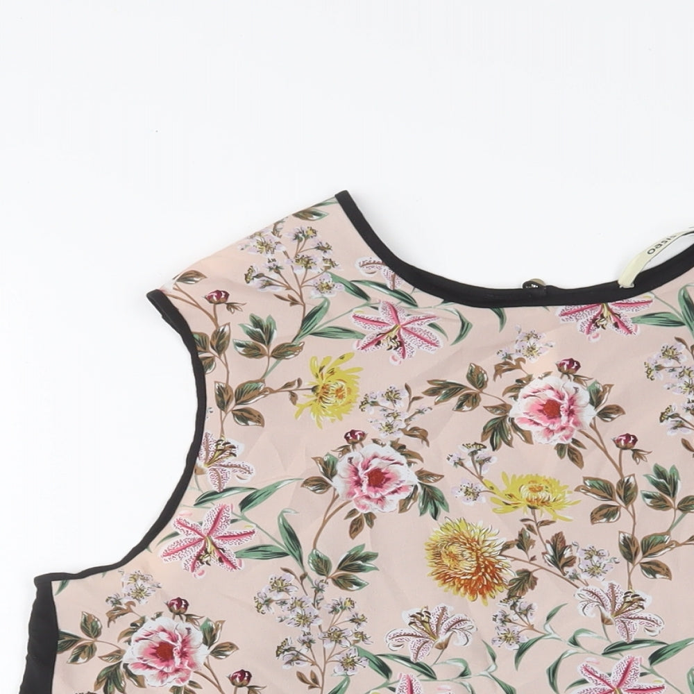 Womens UK Size M Oasis Multicoloured Basic Tank