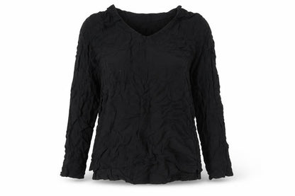 Womens UK Size S Gap Black Basic Blouse