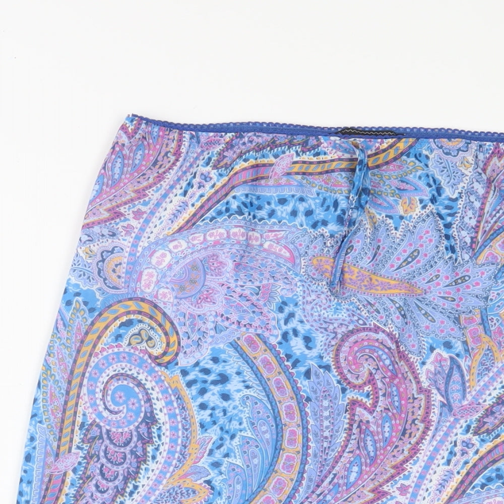 Womens UK Size S Urban Outfitters A-Line Chiffon Skirt