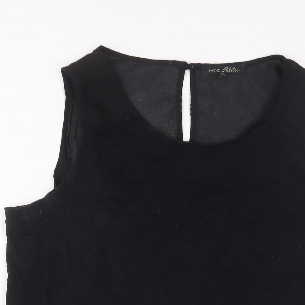 Womens UK Size 16 NEXT Black Basic Tank
