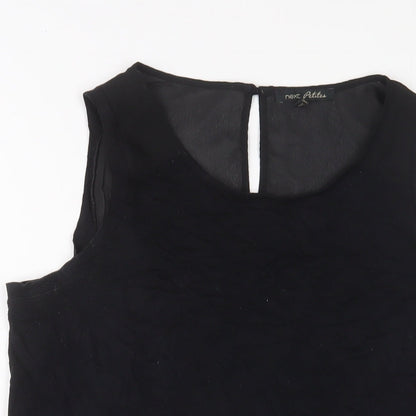 Womens UK Size 16 NEXT Black Basic Tank