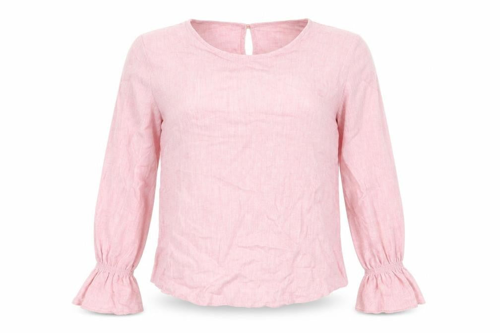 Womens UK Size S Defacto Pink Basic Blouse