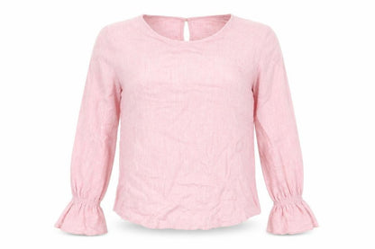 Womens UK Size S Defacto Pink Basic Blouse