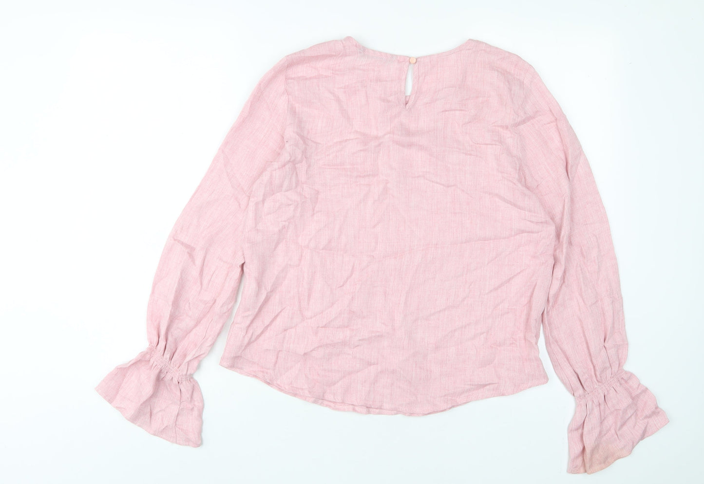 Womens UK Size S Defacto Pink Basic Blouse