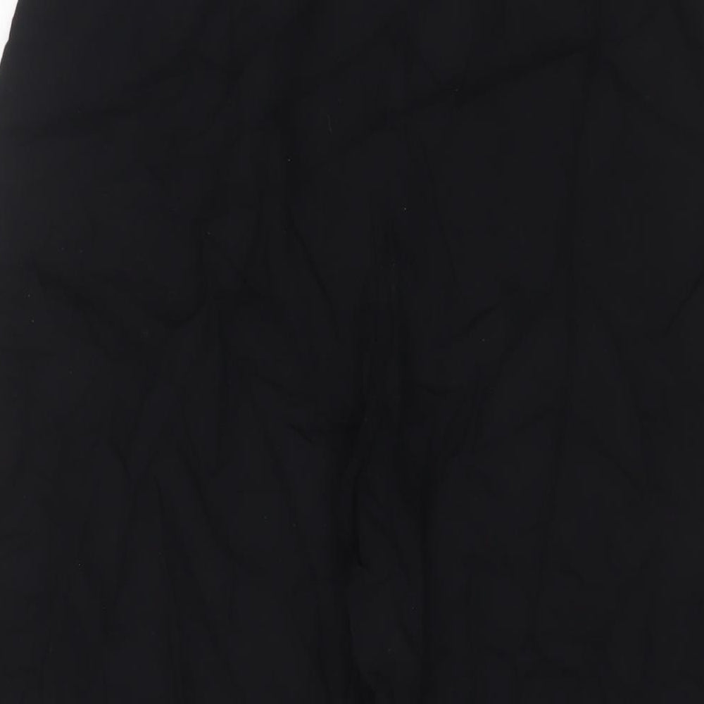 Womens UK Size S Pull&Bear Regular Fit  Black Trousers