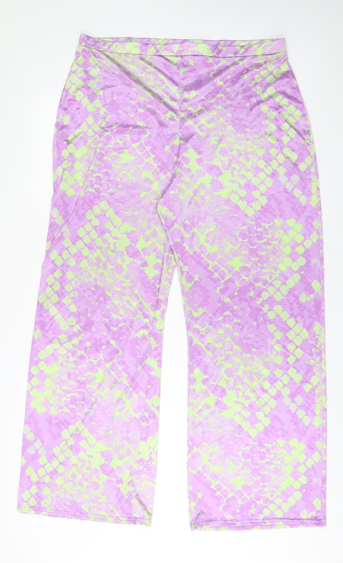 Womens UK Size 8 COLLUSION Regular Fit  Multicoloured Trousers