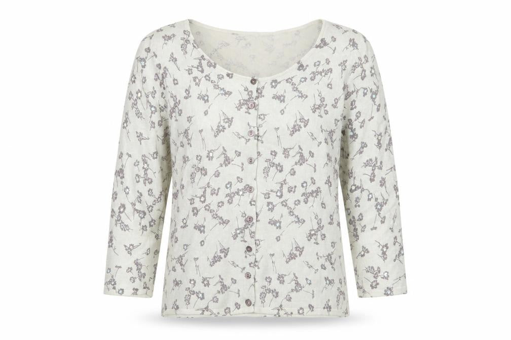 Womens UK Size 12 Principles Grey Cardigan Jumper