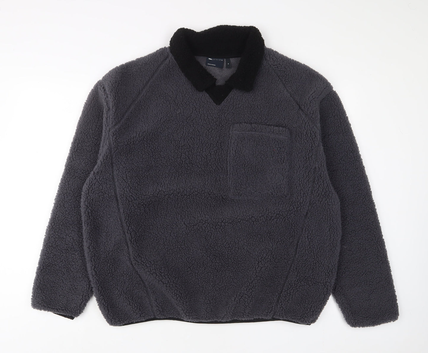 Mens UK Size M ASOS Grey Pullover Sweatshirt