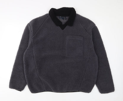 Mens UK Size M ASOS Grey Pullover Sweatshirt