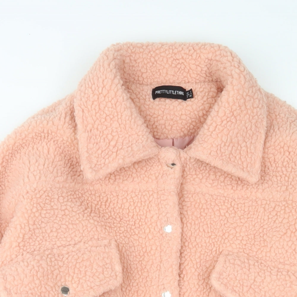 Womens UK Size 8 PRETTYLITTLETHING Pink Jacket