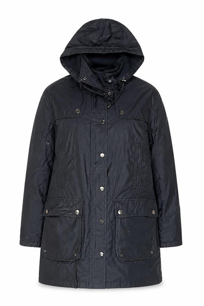 Four seasons Womens Blue Jacket Coat Size M Zip