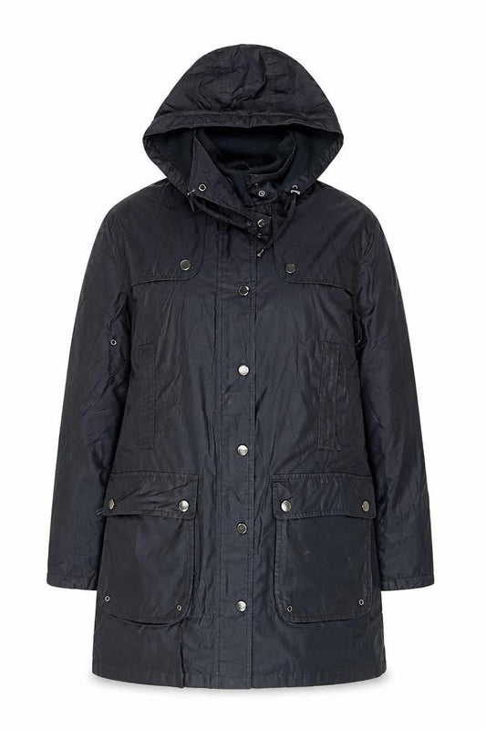 Four seasons Womens Blue Jacket Coat Size M Zip