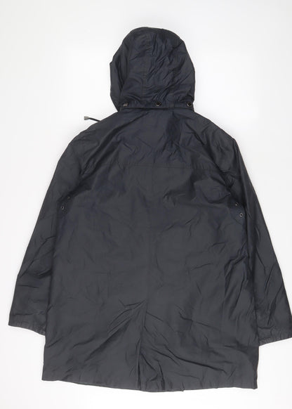 Four seasons Womens Blue Jacket Coat Size M Zip