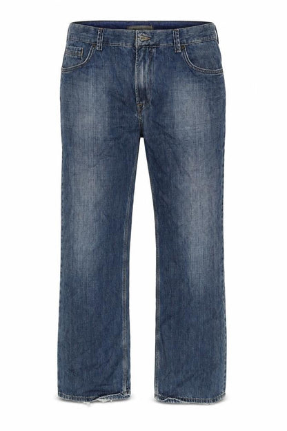 Womens UK Size 40 in Marks and Spencer Regular Fit Straight Blue Jeans