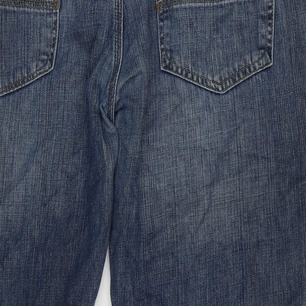 Womens UK Size 40 in Marks and Spencer Regular Fit Straight Blue Jeans