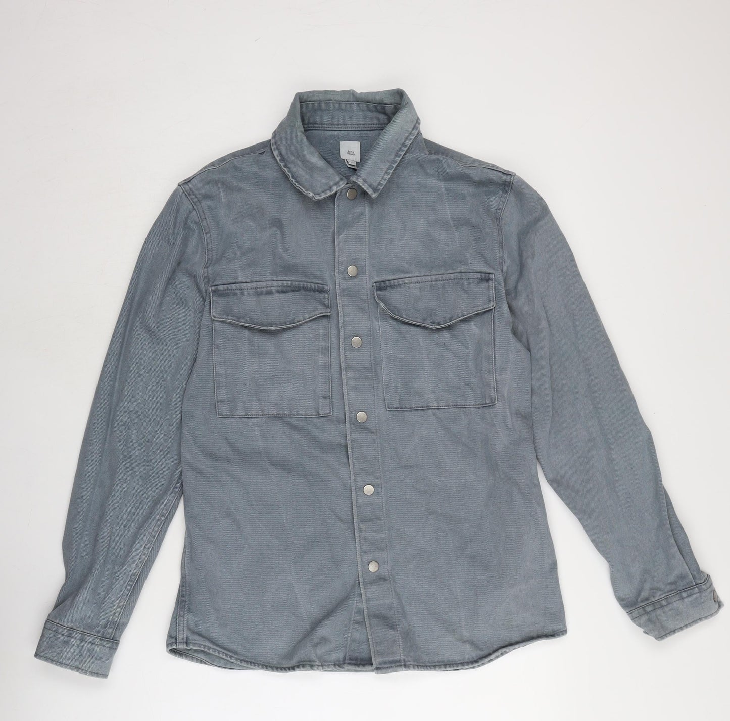 Mens UK Size M River Island Blue Jacket