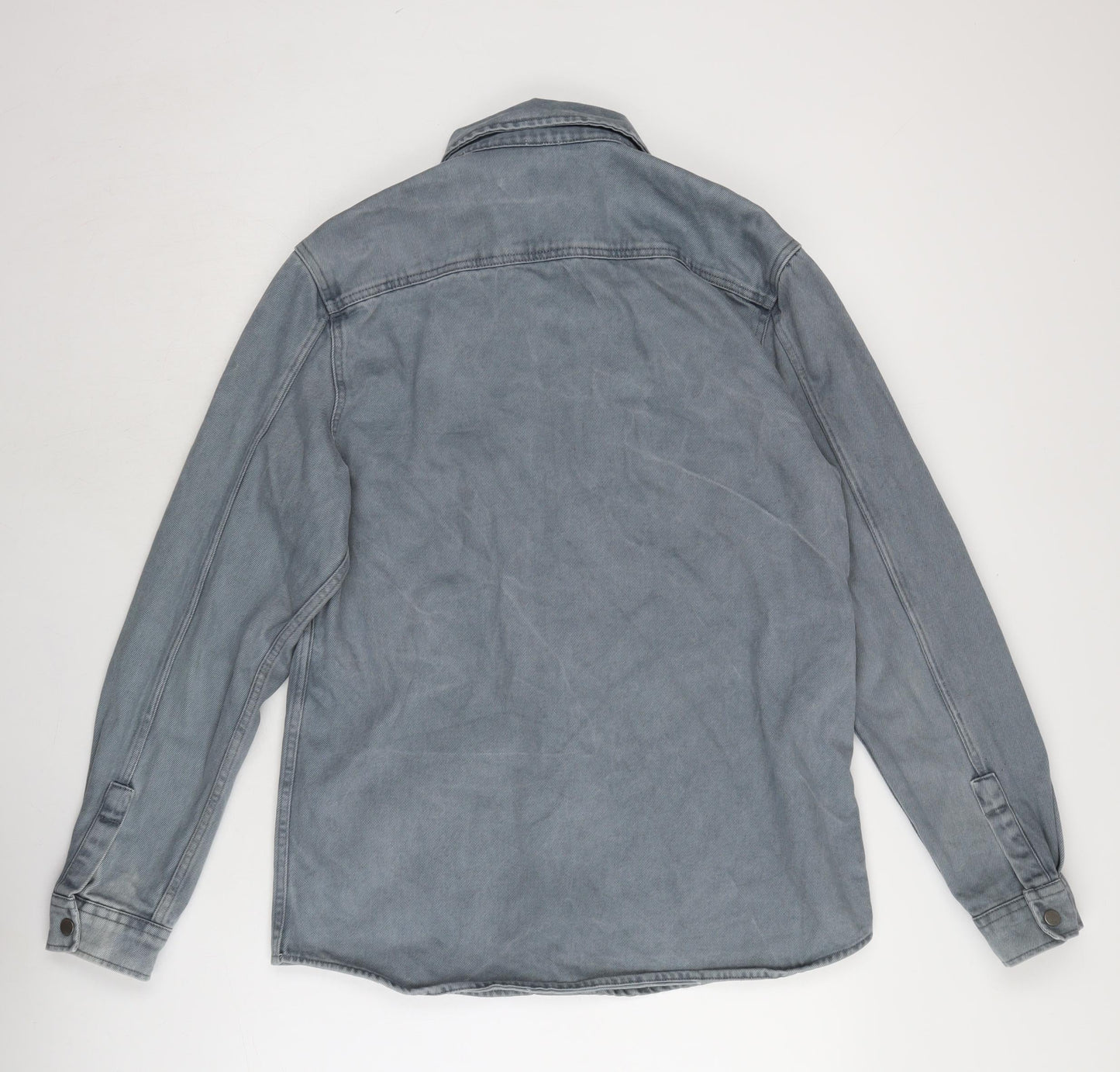 Mens UK Size M River Island Blue Jacket