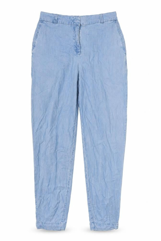 Womens UK Size 10 NEXT Regular Fit  Blue Trousers
