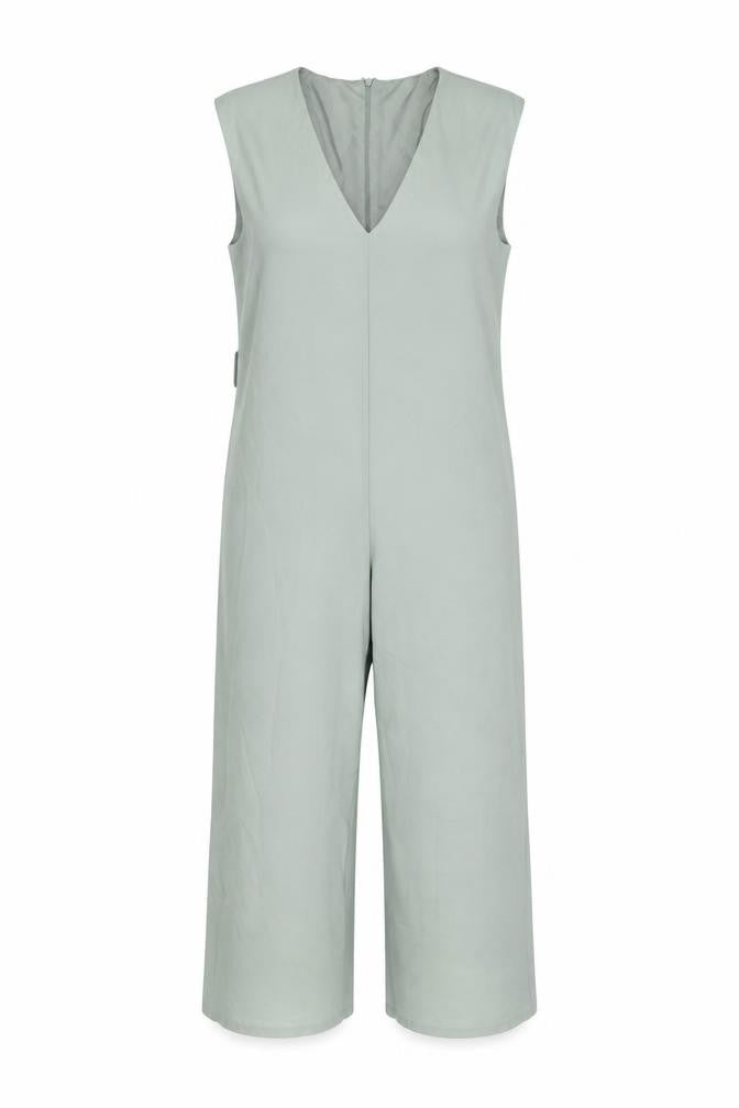 Womens UK Size S Zara One-Piece Green Jumpsuit