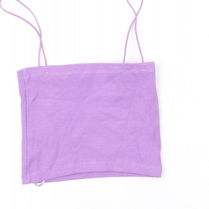 Womens UK Size S Zara Purple Camisole Tank