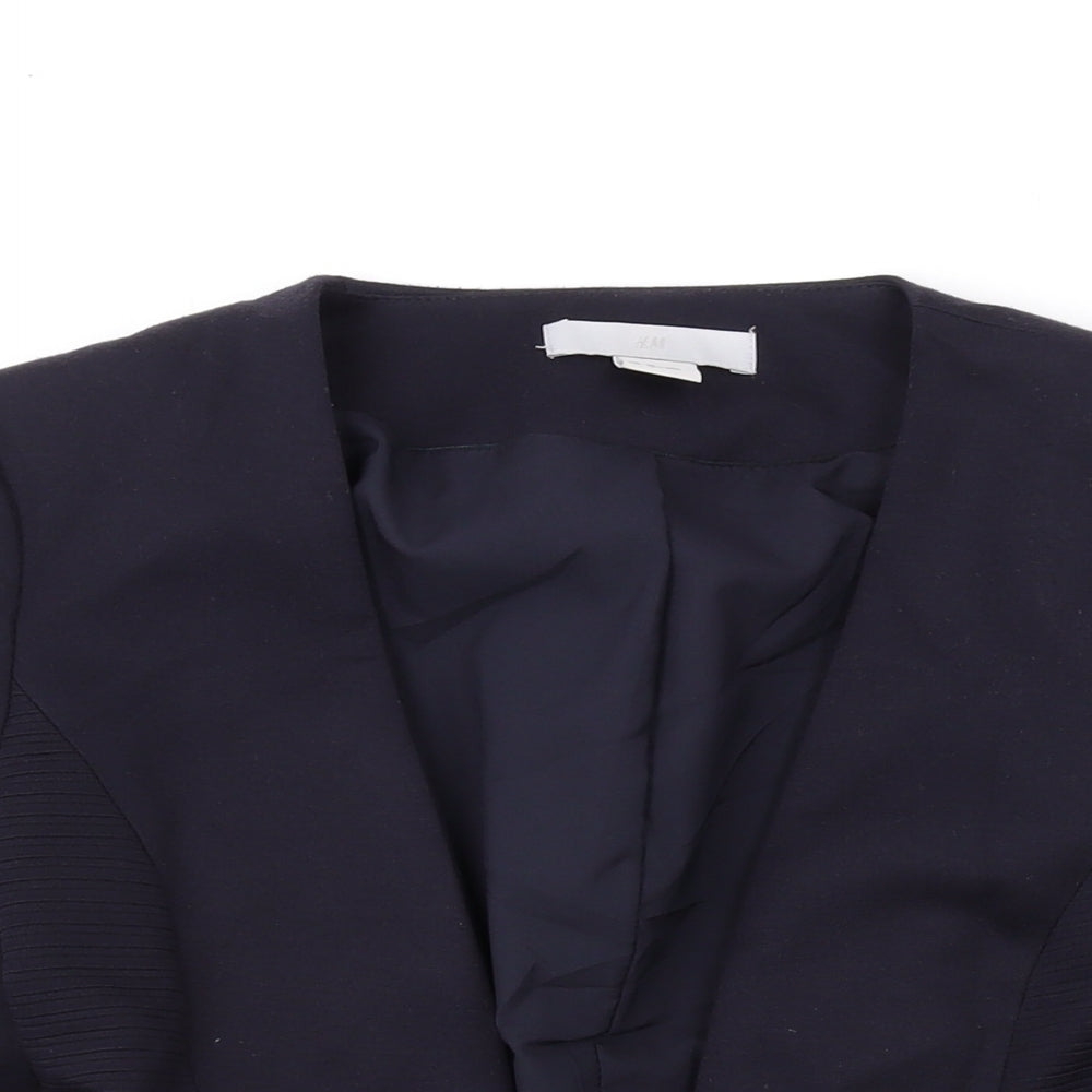 Womens UK Size 6 H&M Black Jacket