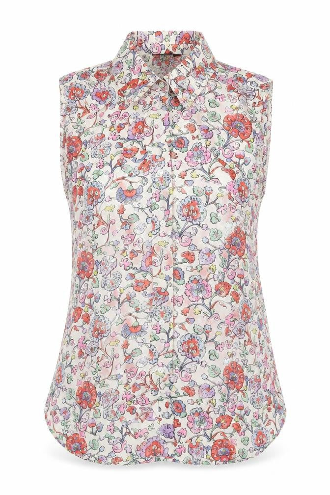Womens UK Size 4 H&M Multicoloured Basic Blouse