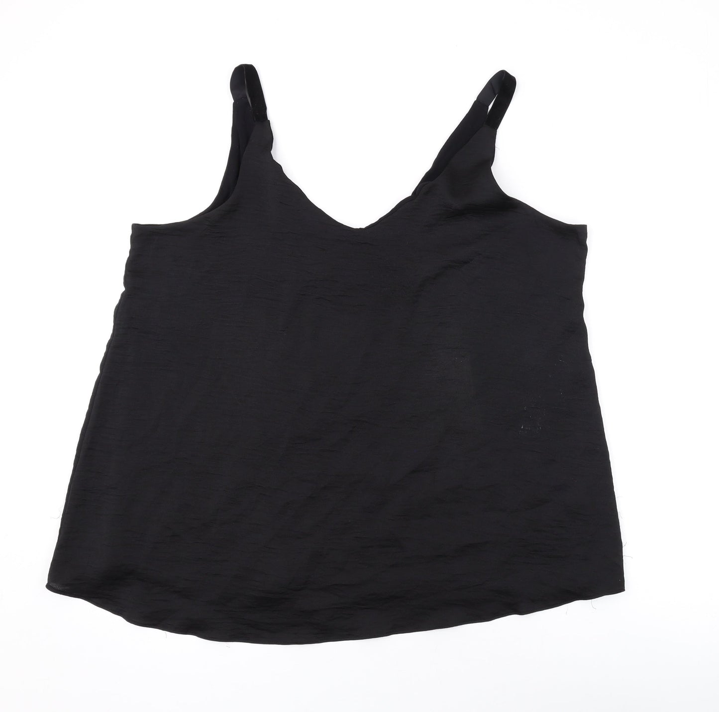 Womens UK Size 20 NEXT Black Basic Tank