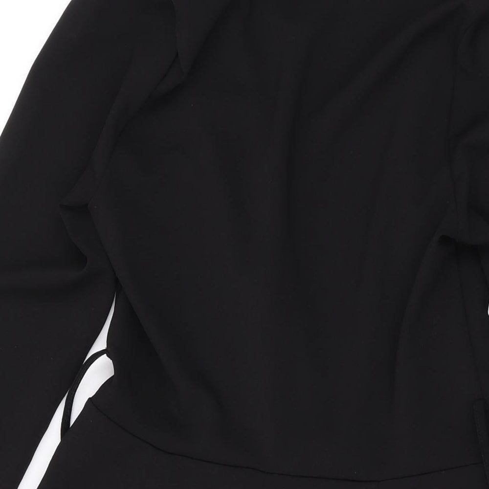 Womens UK Size 8 ASOS One-Piece Black Playsuit