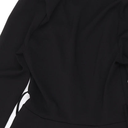 Womens UK Size 8 ASOS One-Piece Black Playsuit