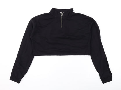 Womens UK Size 6 ASOS Black Pullover Sweatshirt