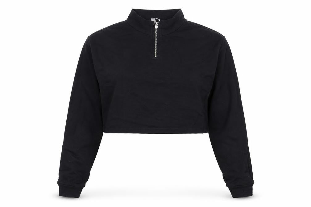Womens UK Size 6 ASOS Black Pullover Sweatshirt